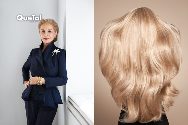 La edad en la que Carolina Herrera dice que las mujeres ya no deben llevar el pelo largo