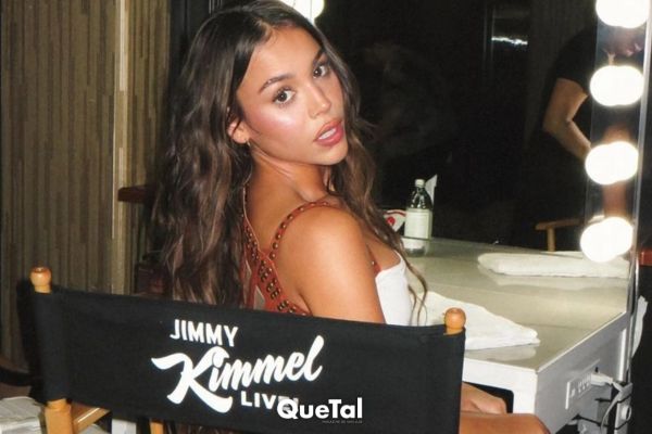 Danna Paola es la primera cantante mexicana en aparecer en el show de Jimmy Kimmel