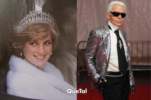 Conoce la ocasión en la que Karl Lagerfeld insulto a la princesa Diana 