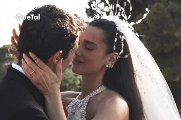 La tendencia de uñas almendra que Dua Lipa llevó en su boda