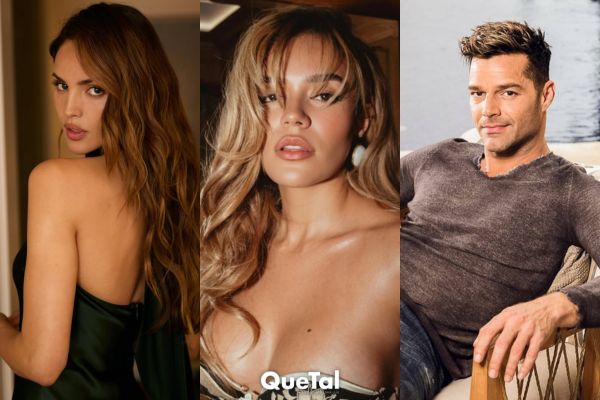 Eiza González y Ricky Martin salen en defensa de Karol G