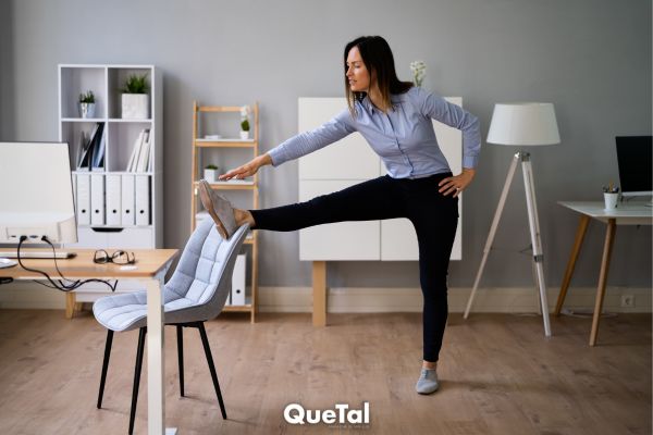 5 maneras de hacer ejercicio en el trabajo y aumentar tu actividad física