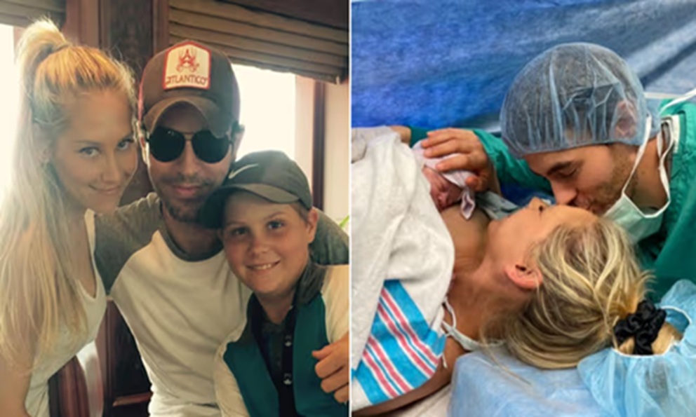 Enrique Iglesias y Anna Kournikova esperan a su cuarto hijo