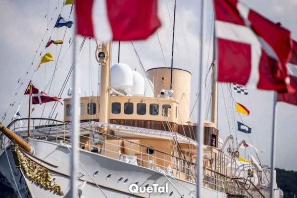 Descubre Dannebrog, el lujoso palacio flotante en el que viajan el rey Federico y Mary de Dinamarca