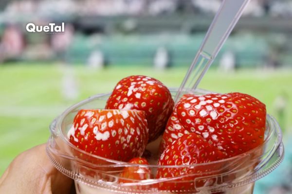 Cómo preparar fresas con crema al estilo Wimbledon