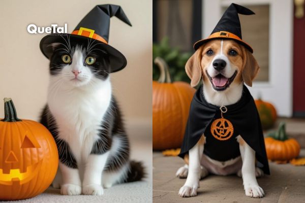Disfraza a tu mascota este Halloween con ayuda de la IA