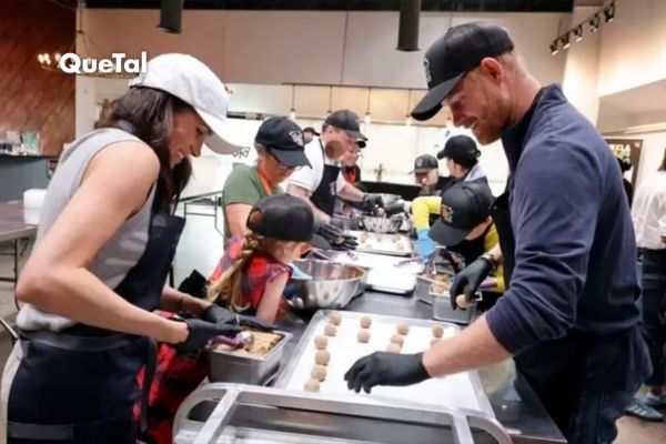 Suman Harry y Meghan a sus hijos en labor benéfica