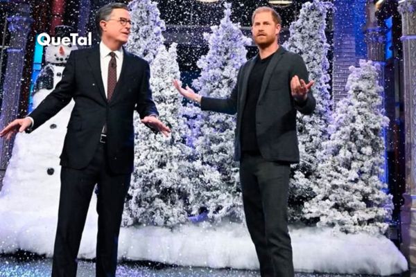 El príncipe Harry se burla del 'rey' Trump