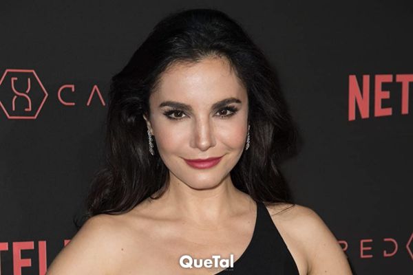 Martha Higareda feliz en su primera aparición embarazada