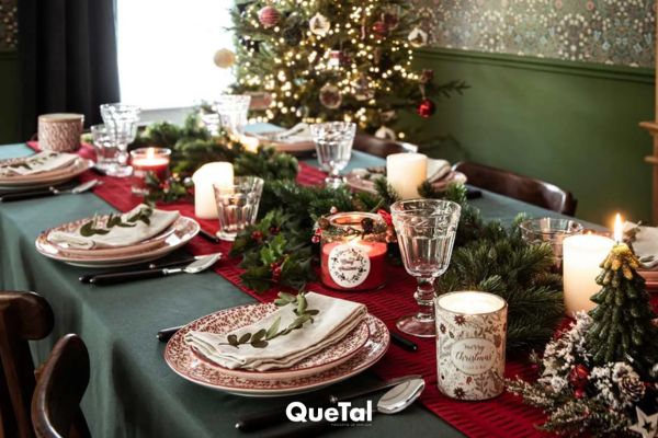 Consejos para decorar la mesa para Navidad