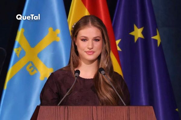 El emotivo discurso de la Princesa Leonor que conmovió a los Reyes