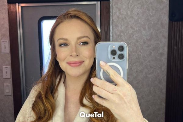 Lindsay Lohan enseña por primera vez su pancita de embarazada