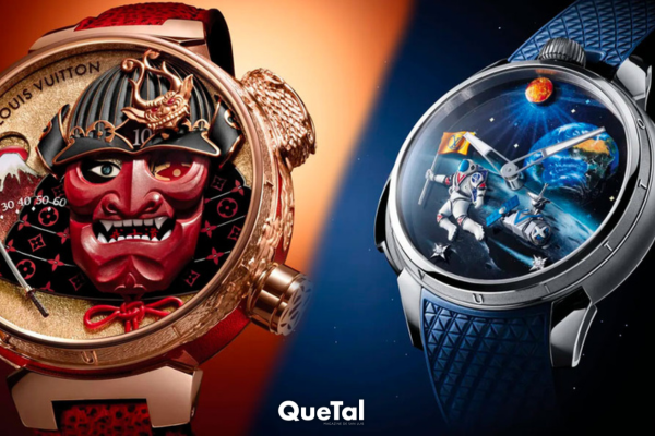 Los nuevos relojes Tambour de Louis Vuitton inspirados en Japón y el espacio