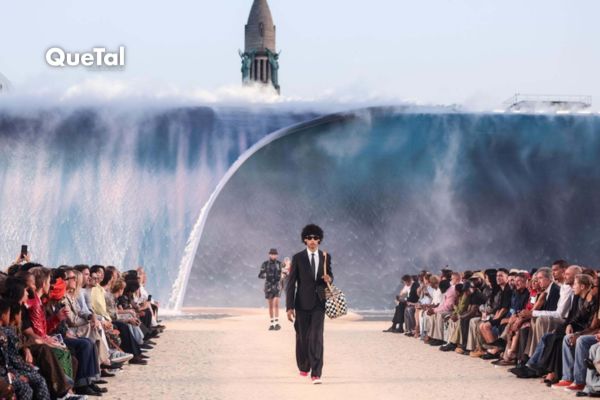 Pharrell lleva a Louis Vuitton a surfear en París