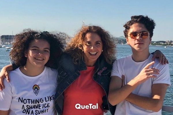 Lucero explica por qué su hijo José Manuel no se deja ver tanto