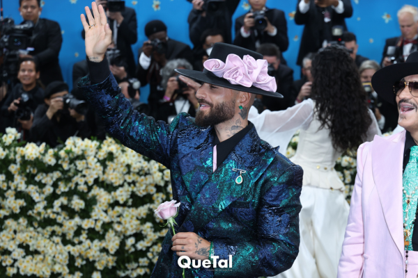 El llamativo reloj con esmeraldas que Maluma lució en la alfombra de la Met Gala