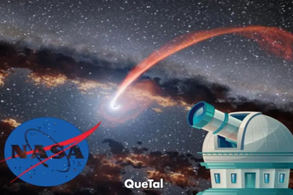 NASA capta tres agujeros negros que devoran estrellas masivas