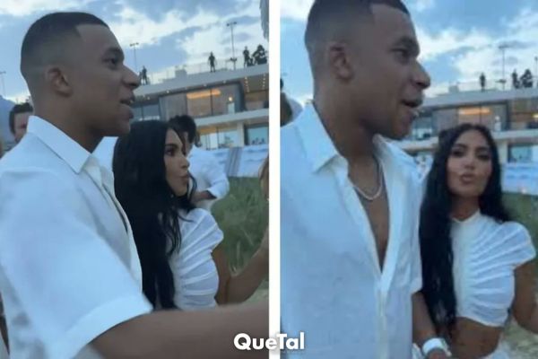 ¿Posible noviazgo? Captan a Kylian Mbappé en compañía de Kim Kardashian