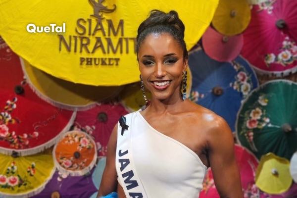 Miss Jamaica habla por primera vez después de su caída en Miss Universo