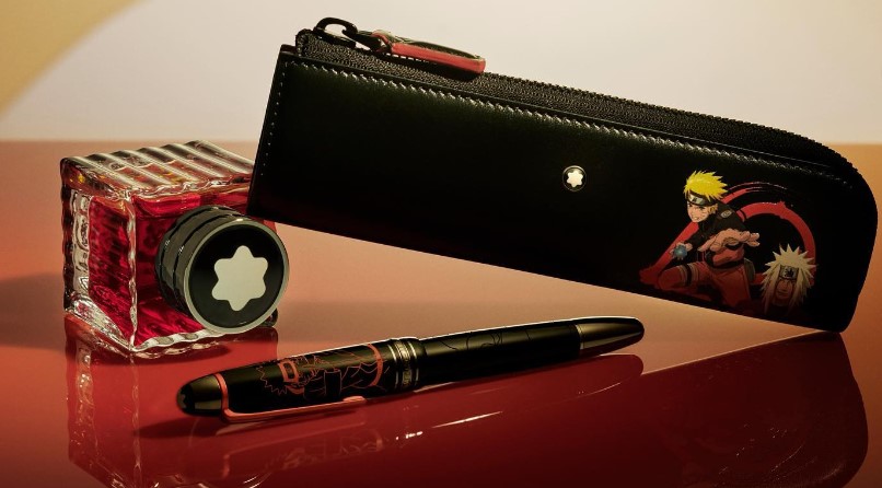 Mira la increíble colección Montblanc x Naruto