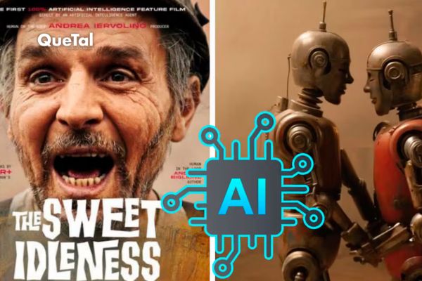 Preparan estreno de la primera película hecha totalmente por IA