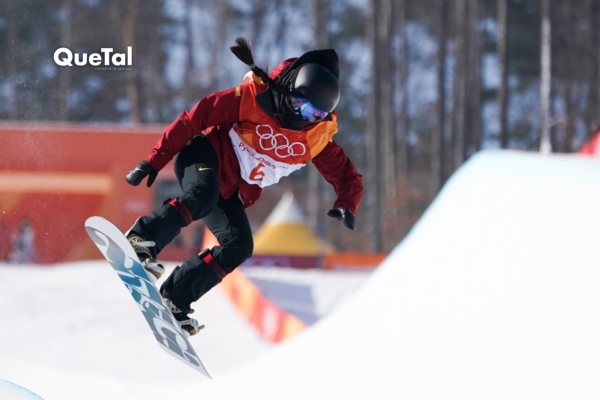 Aparatosa caída de Jiayu Liu en los Juegos Olímpicos de Invierno