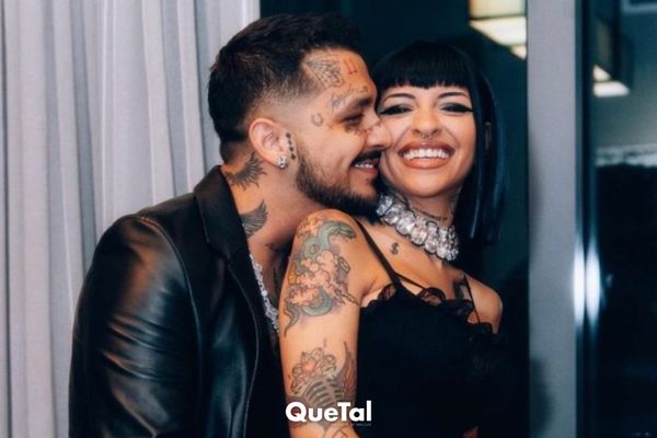 Era panza normal dice Cazzu: Niega embarazo de Nodal