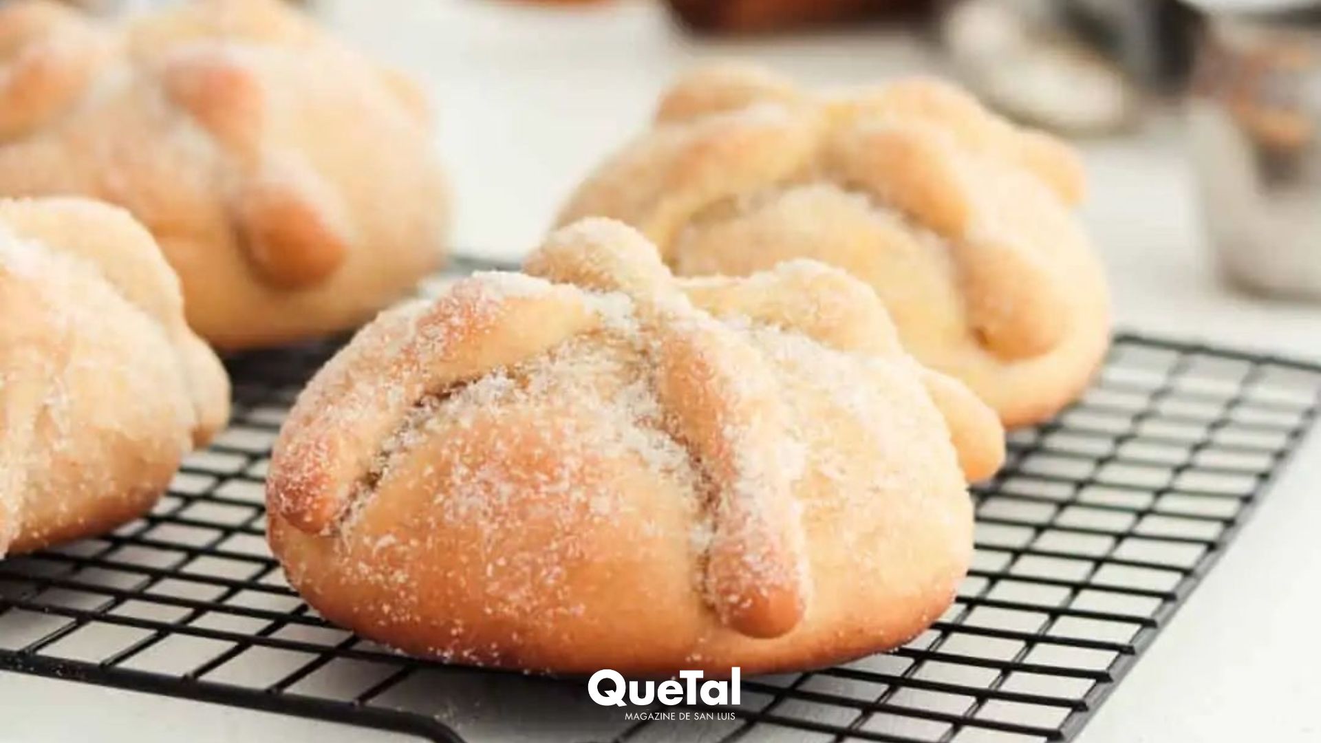 Tenemos la receta perfecta del pan de muerto casero.