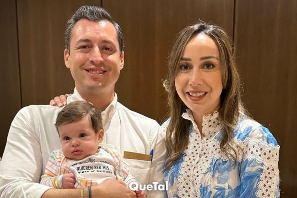 Samuel García y Mariana le piden a Luis Donaldo Colosio que sea padrino de Mariel