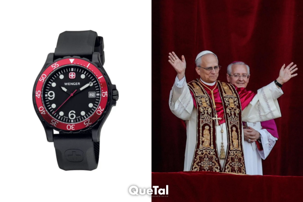 El Papa León XIV sorprende con un reloj de buceo lleno de color ¿sabes su precio?