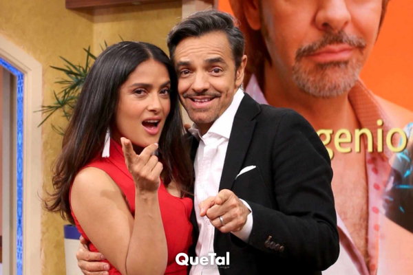 Salma Hayek celebra el Día de la Danza mostrando sus mejores pasos junto a Eugenio Derbez
