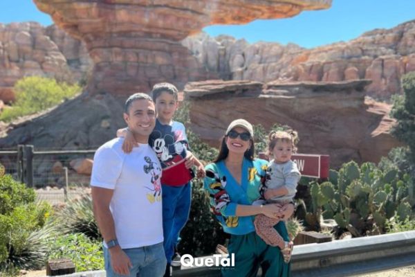 A pesar de la separación, Tania Rincón se va de vacaciones a Disney con sus hijos y ex esposo
