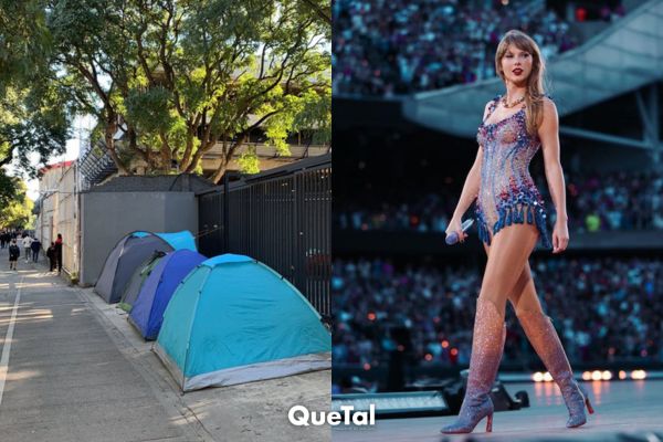 Fans acampan afuera para el concierto de Taylor Swift cinco meses antes del show