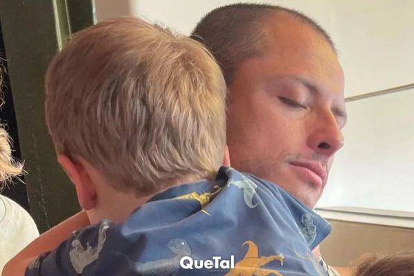 Por primera vez, ‘El Chicharito’ recibe la visita de sus hijos en Guadalajara