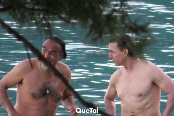 Tom Cruise y Alejandro González Iñárritu, juntos en Mallorca