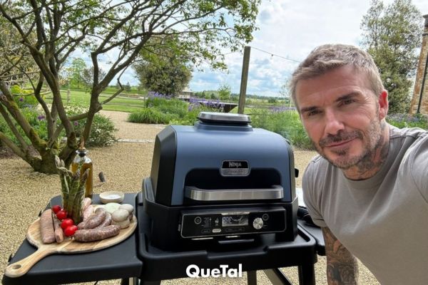 David Beckham disfruta hacer parrilladas y tenemos que hablar de su asador