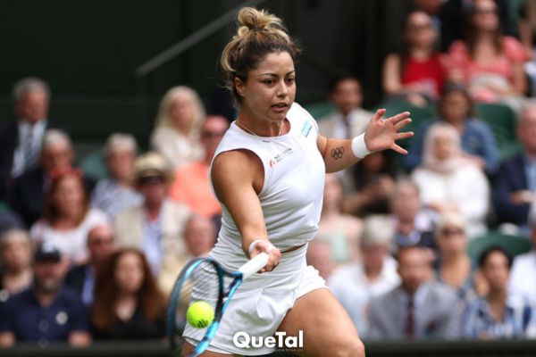 Renata Zarazúa 1ª mexicana, desde 1968, en jugar en cancha central de Wimbledon