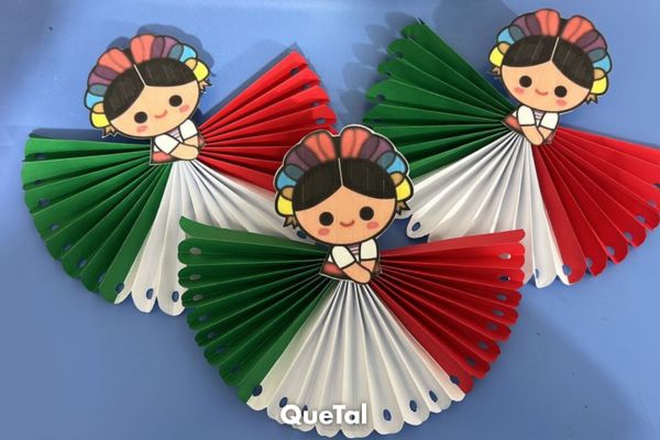 Muñeca Lele de papel: Paso a paso de la manualidad para fiestas patrias