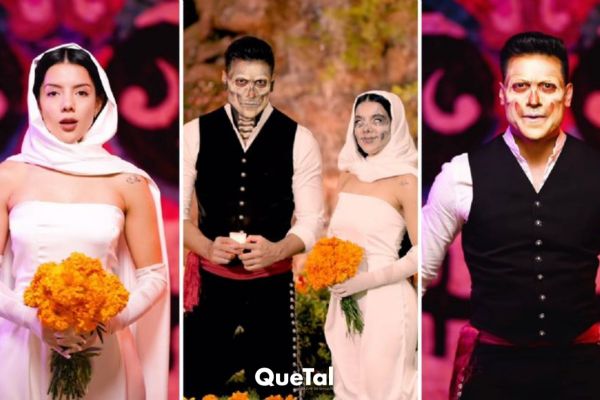 Carlos Rivera y Doris Jocelyn estrenan impresionante video de maquillaje por Día de Muertos