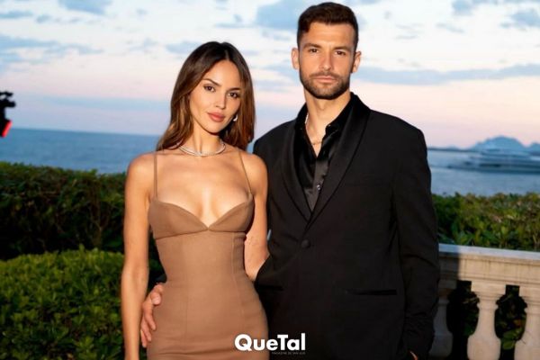 El beso de Grigor Dimitrov y Eiza González en Wimbledon