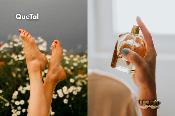 El curioso efecto de ponerse perfume en los tobillos