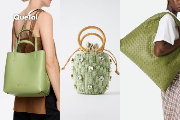 Bags alert: las bolsas verdes dominan el 2025