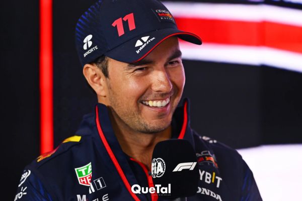 Este es el casco que usará Checo Pérez en el GP de México