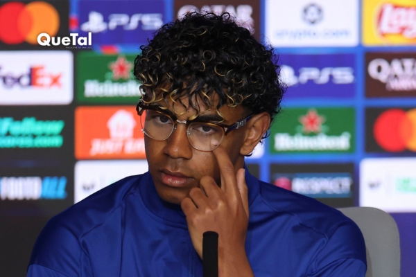 Lamine Yamal impone tendencia con lentes Swarovski 